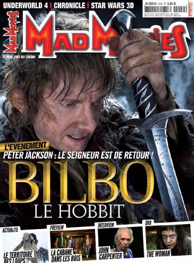 Martin Freeman - Mad Movies Magazine Cover [France] (February 2012)