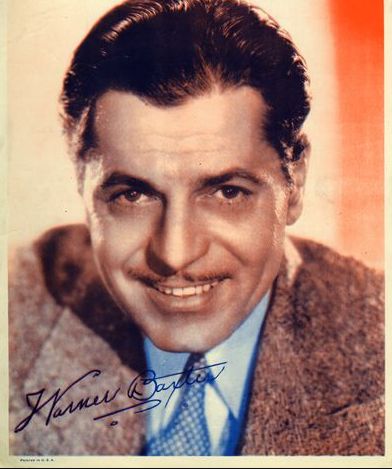 Warner Baxter - Autograph  HistoryForSale Item 258189