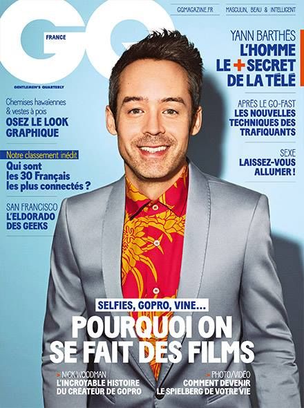 Yann Barthès, GQ Magazine June 2014 Cover Photo - France