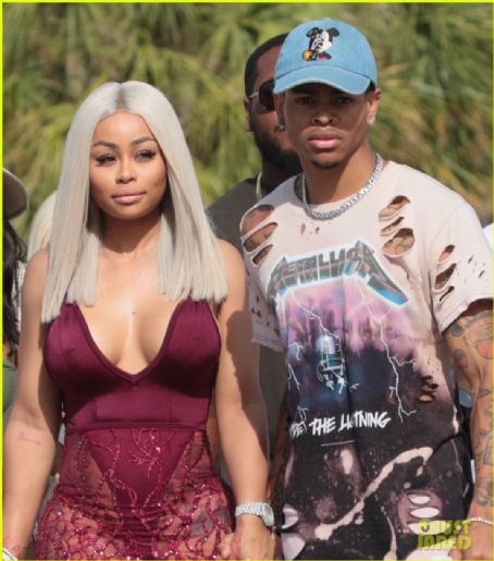 Blac Chyna and Mechie Celebrate Labor Day at a Yacht Party in Miami, Florida - September 4, 2017