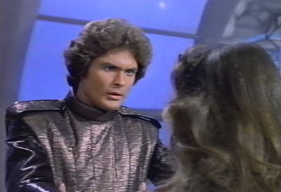 David Hasselhoff as Prince Simon in Starcrash - FamousFix