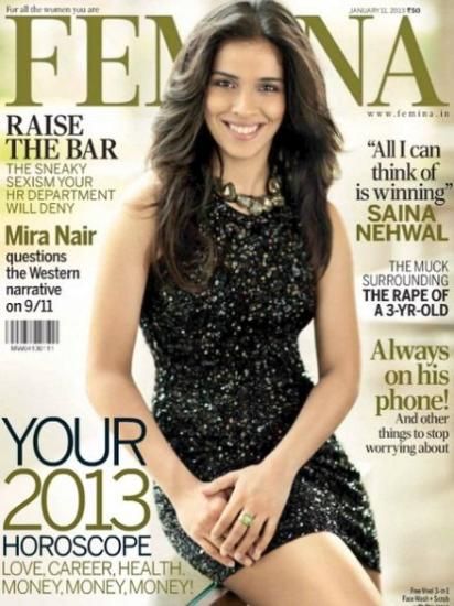 Saina Nehwal - Femina Magazine Cover [India] (12 January 2013)