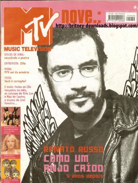 Renato Russo - Mtv Magazine Cover [Brazil] (November 2001)