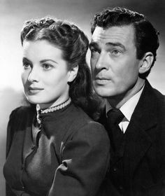 Maureen O' Hara and Walter Pidgeon in How Green Was My Valley (1941)