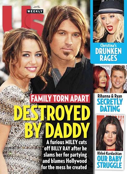 Miley Cyrus - US Weekly Magazine Cover [United States] (7 March 2011)
