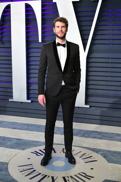 Liam Hemsworth: 2019 Vanity Fair Oscar Party Hosted By Radhika Jones - Arrivals
