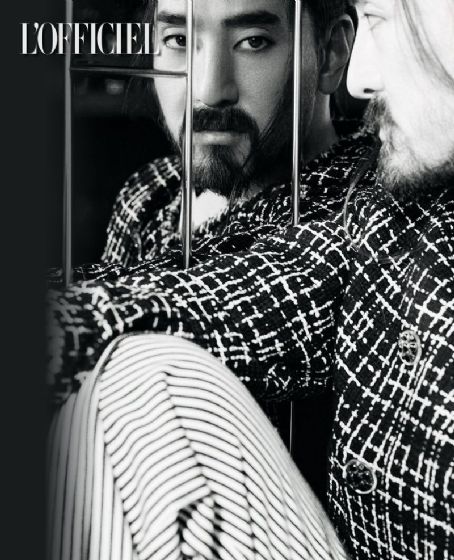 Steve Aoki, L'Officiel Hommes Magazine April 2024 Cover Photo - India