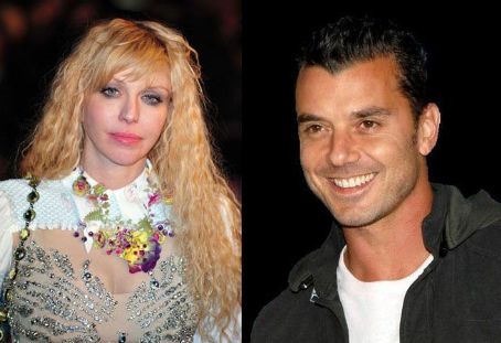 Gavin Rossdale and Courtney Love