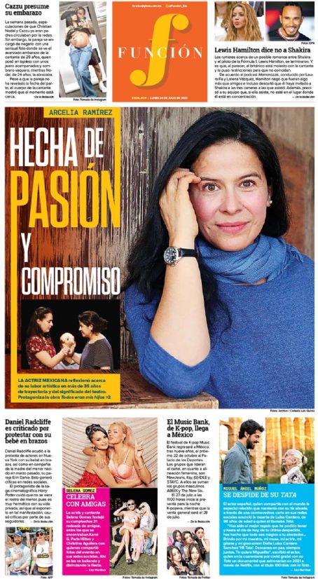 Arcelia Ramírez - Funcion Magazine Cover [Mexico] (24 July 2023)