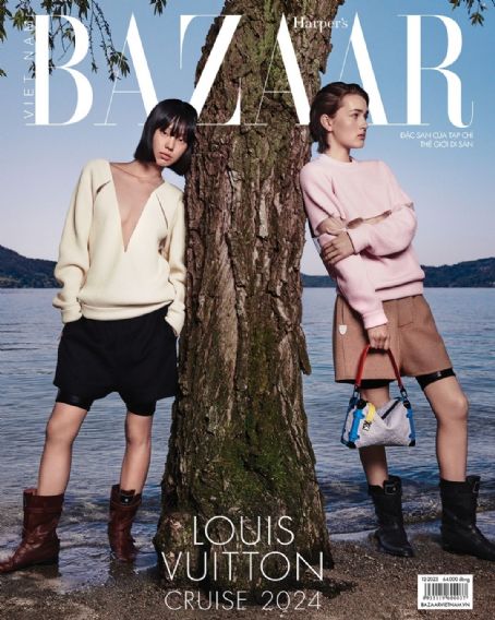 Qisi Feng, Harper's Bazaar Magazine December 2023 Cover Photo - Vietnam