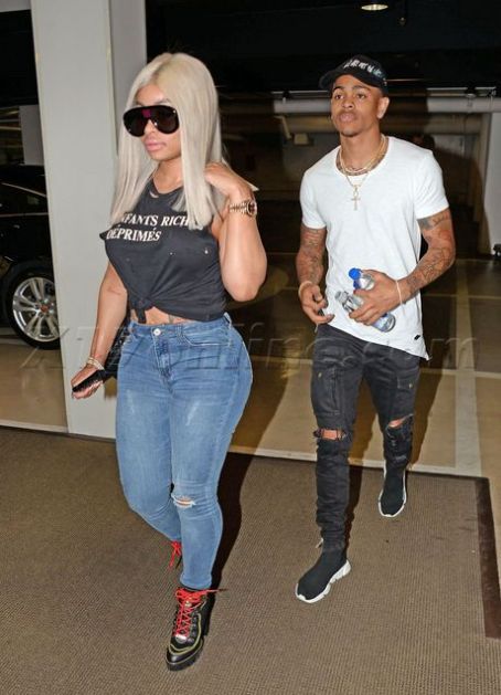 Blac Chyna and Mechie out in Los Angeles, California - August 29, 2017