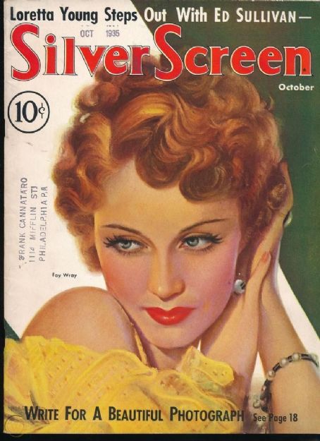 Fay Wray Magazine Cover Photos - List of magazine covers featuring Fay ...