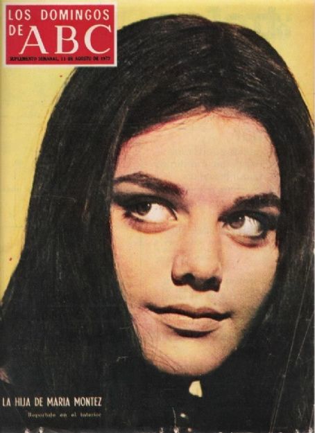 Tina Aumont, Los Domingos de ABC Magazine 13 August 1972 Cover Photo ...