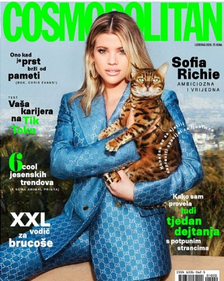 Sofia Richie, Cosmopolitan Magazine October 2020 Cover Photo - Croatia
