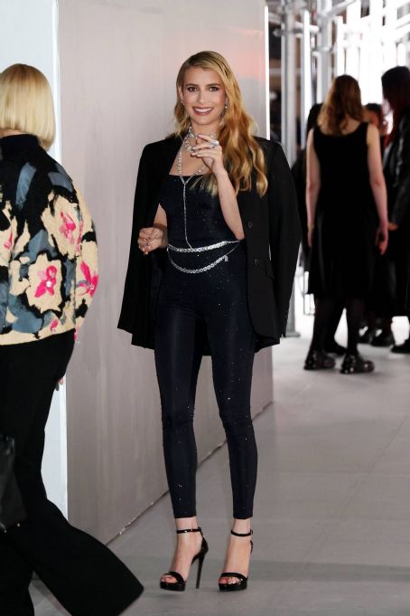 Emma Roberts – Swarovski x SKIMS event at Swarovski’s new flagship store in Manhattan