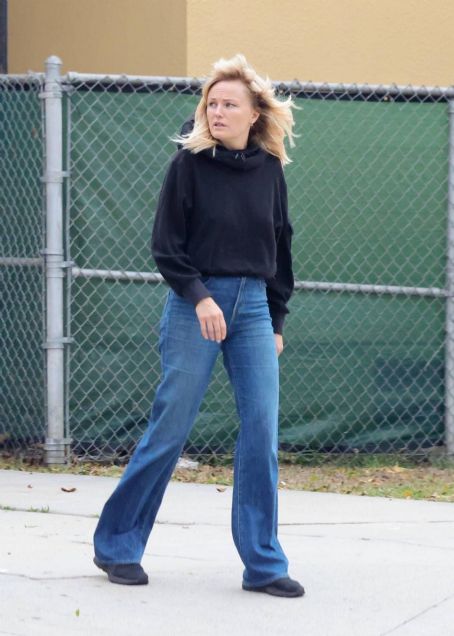 Malin Akerman – Steps out in flared denim in Los Angeles | Malin