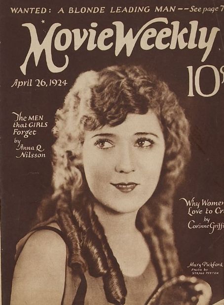 Movie Weekly Magazine [United States] (26 April 1924)