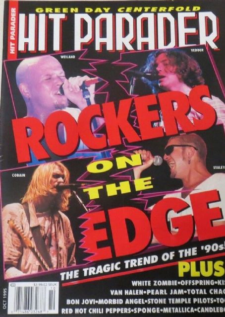 Kurt Cobain Eddie Vedder Scott Weiland Layne Staley Hit Parader