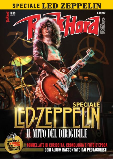 Jimmy Page - Rock Hard Magazine Cover [Italy] (December 2022)