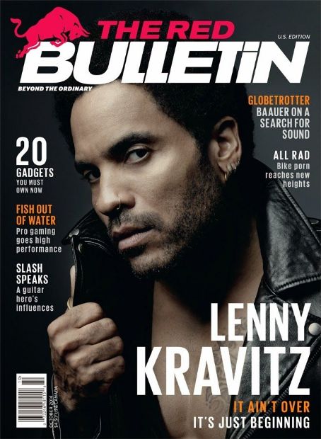 Lenny Kravitz - The Red Bulletin Magazine Cover [France] (October 2014)