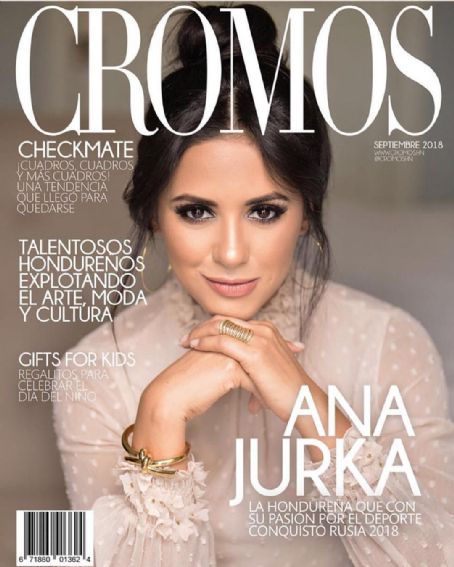 Ana Jurka, Cromos Magazine September 2018 Cover Photo - Honduras