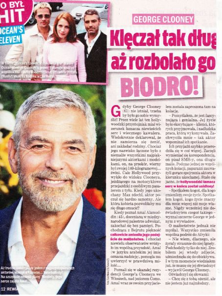 George Clooney - Rewia Magazine Pictorial [Poland] (4 January 2023)