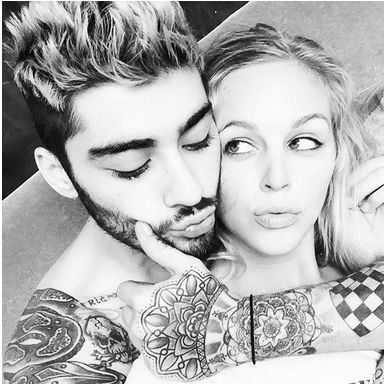 Carlyn Bryan and Zayn Malik