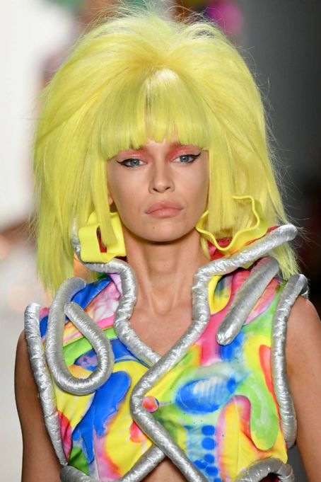 Stella Maxwell – runway for Jeremy Scott during NYFW in NYC