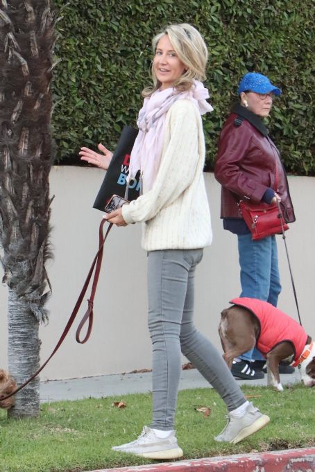 Lady Victoria Hervey – Seen walking her dog in West Hollywood