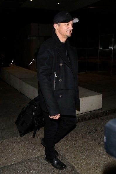 Jeremy Renner seen at LAX