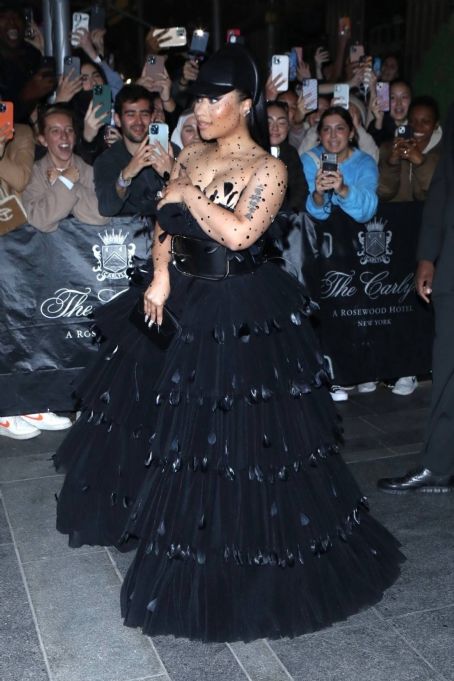 Nicki Minaj – Leaves The Carlyle hotel headed to the MET Gala in New York