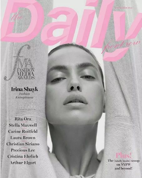 Irina Shayk - Daily Front Row Magazine Cover [United States] (September 2021)