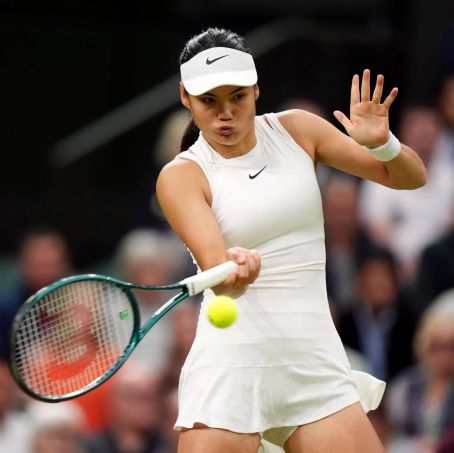 Emma Raducanu – Match against Maria Sakkari at Wimbledon 2024 – London