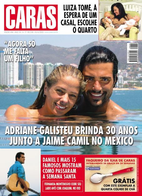 Adriane Galisteu, Jaime Camil, Luiza Tomé, Jaime Camil And Adriane ...