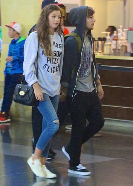 Louis Tomlinson and Eleanor Calder