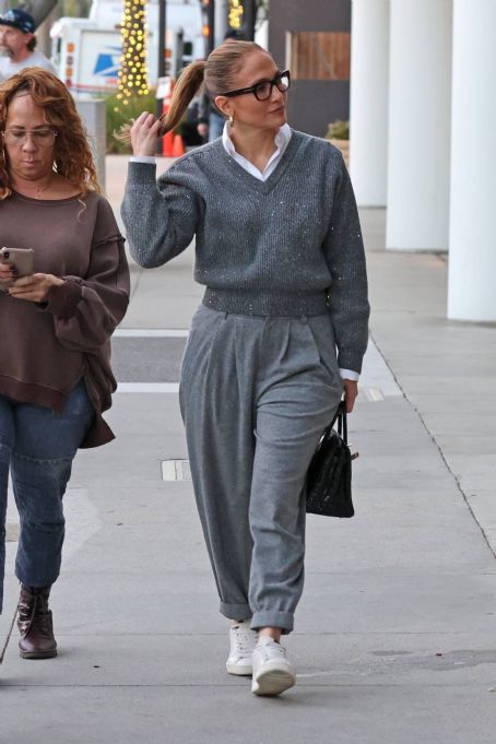 Jennifer Lopez – Seen with a friend in Beverly Hills