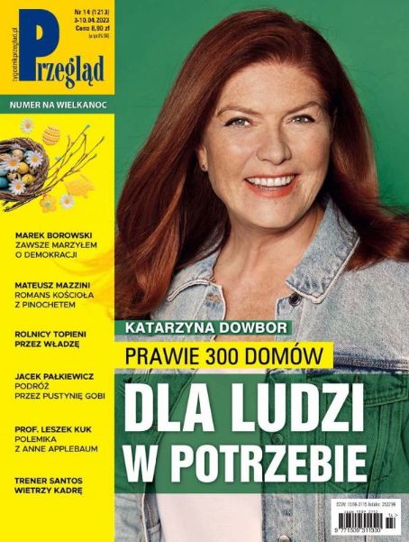 Katarzyna Dowbor, Przegląd Magazine 04 April 2023 Cover Photo - Poland