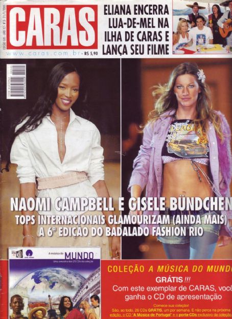 Gisele Bündchen - Caras Magazine Cover [Brazil] (21 January 2005)