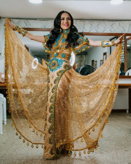 Marialejandra Rugel- Reina Mundial del Banano 2022- National Costume Photoshoot