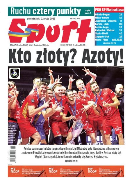 Bartosz Bednorz, Marcin Janusz, Aleksander Śliwka, Sport Magazine 22 ...