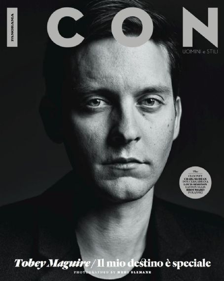 Tobey Maguire - Panorama Icon Magazine Cover [Italy] (September 2013)
