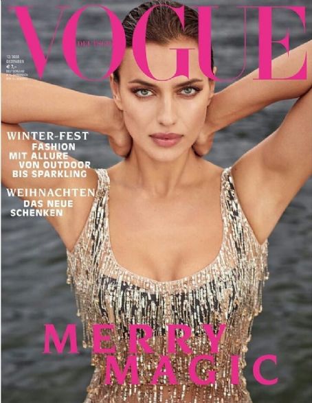 Irina Shayk - Vogue Magazine Cover [Germany] (December 2020)
