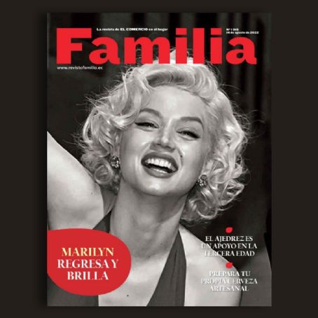 Marilyn Monroe - Familia Magazine Cover [Ecuador] (14 August 2022)