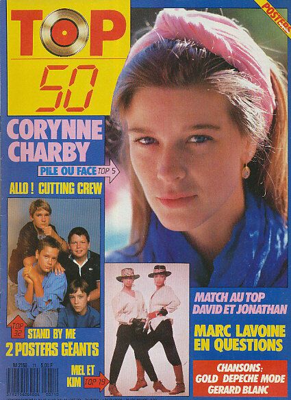 Corynne Charby, Corynne Charbit, Top 50 Magazine 13 July 1987 Cover ...