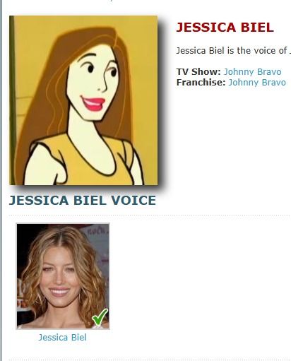 Johnny Bravo - Jessica Biel