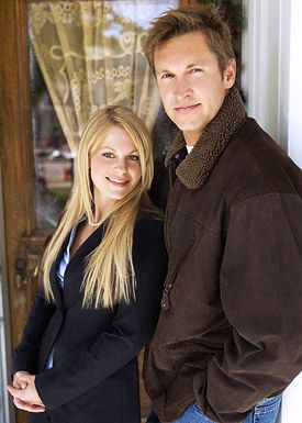 Candace Cameron Bure and Christopher Wiehl