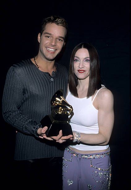 Ricky Martin and Madonna - The 41st Annual Grammy Awards - Press Room ...