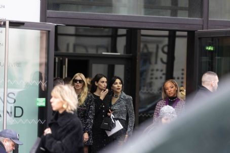 Savannah James – Exits Chanel fashion show in Paris
