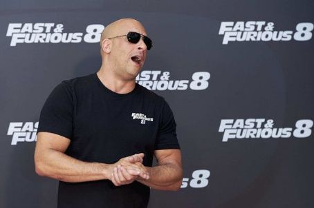 Vin Diesel attends the 'Fast & Furious 8' photocall at the Villamagna Hotel on April 6, 2017 in Madrid, Spain