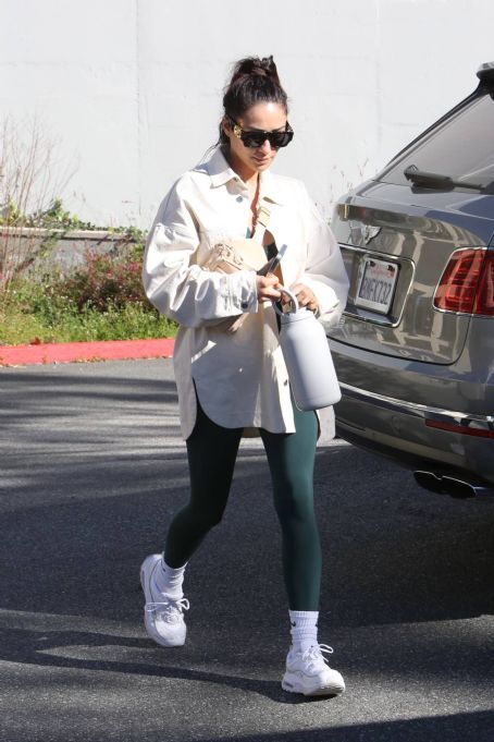Shay Mitchell – Seen after Pilates class in West Hollywood
